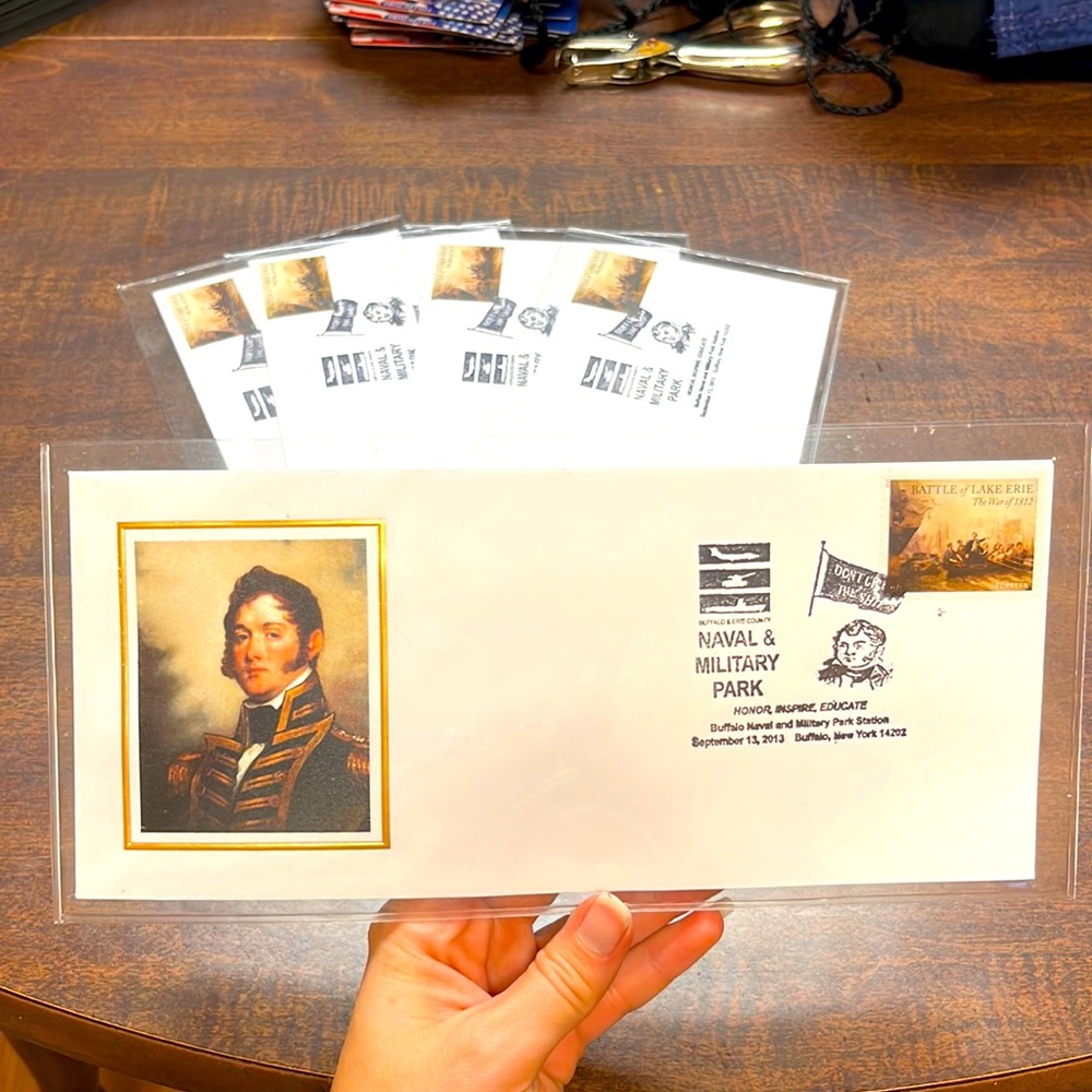 War of 1812 Envelopes pack of 5